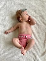 ALVABABY Christmas Baby Cloth Diaper Adjustable Washable Reusable for Baby Girls and Boys Infant Toddler Nappy 1 Pack with 2 Inserts QD71-2T - Image 6